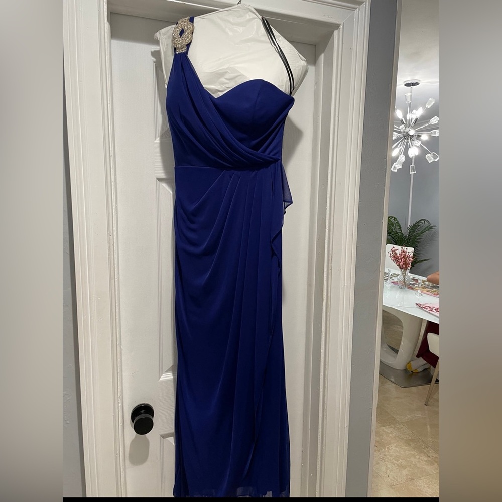 Gorgeous royal blue evening gown